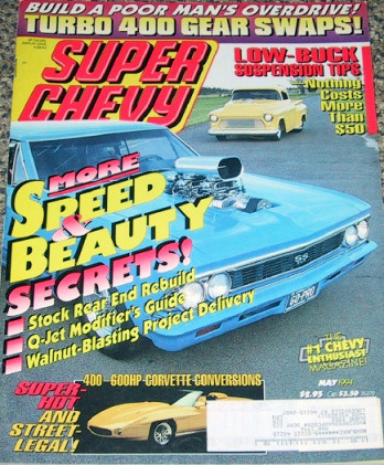 SUPER CHEVY 1994 MAY - GULDSTRAND, CALLAWAY, HIELSCHER